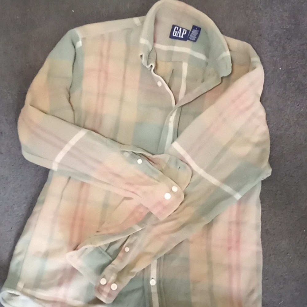 GAP Vintage Youth Xl Flannel Shirt